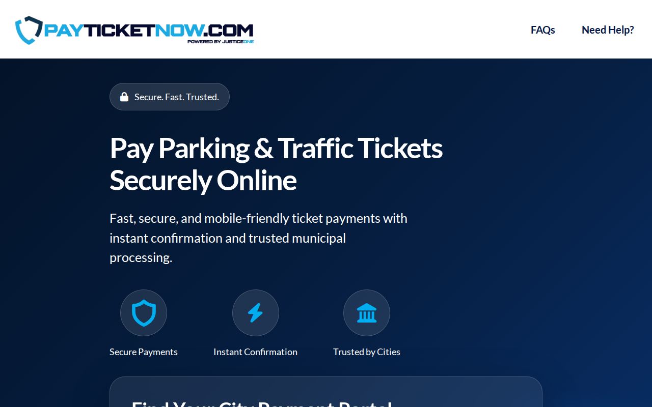 Spencer warrant records: city-linked citation payment service